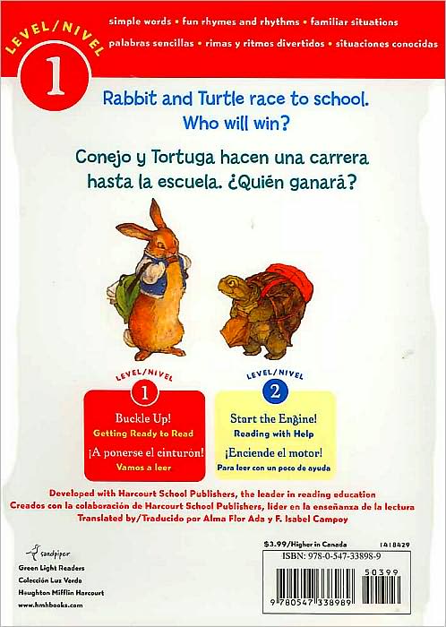 Rabbit and Turtle Go To School/Conejo y tortuga van a la escuela