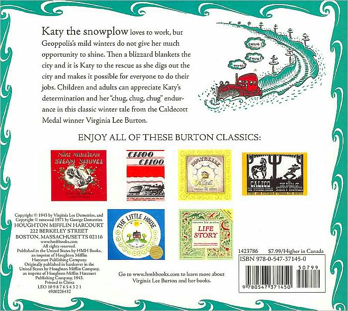 Katy and the Big Snow board book