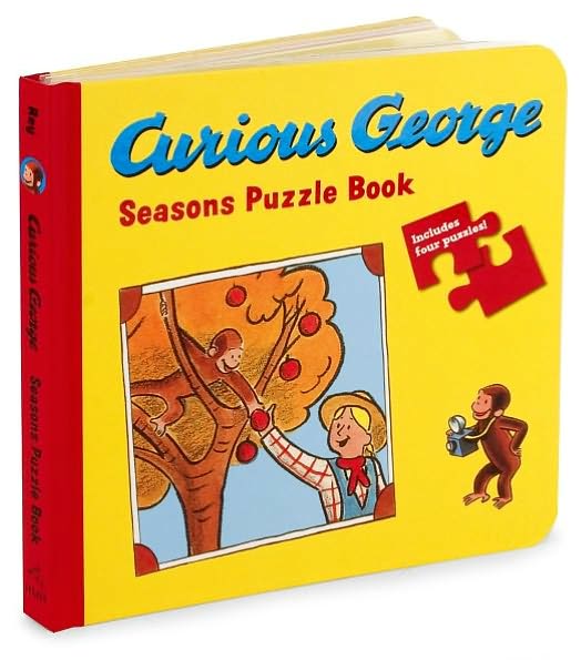 Curious George Seasons Puzzle Book