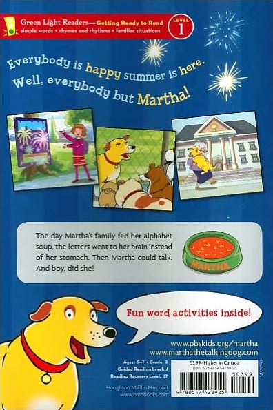 Fireworks for All (Martha Speaks Series)