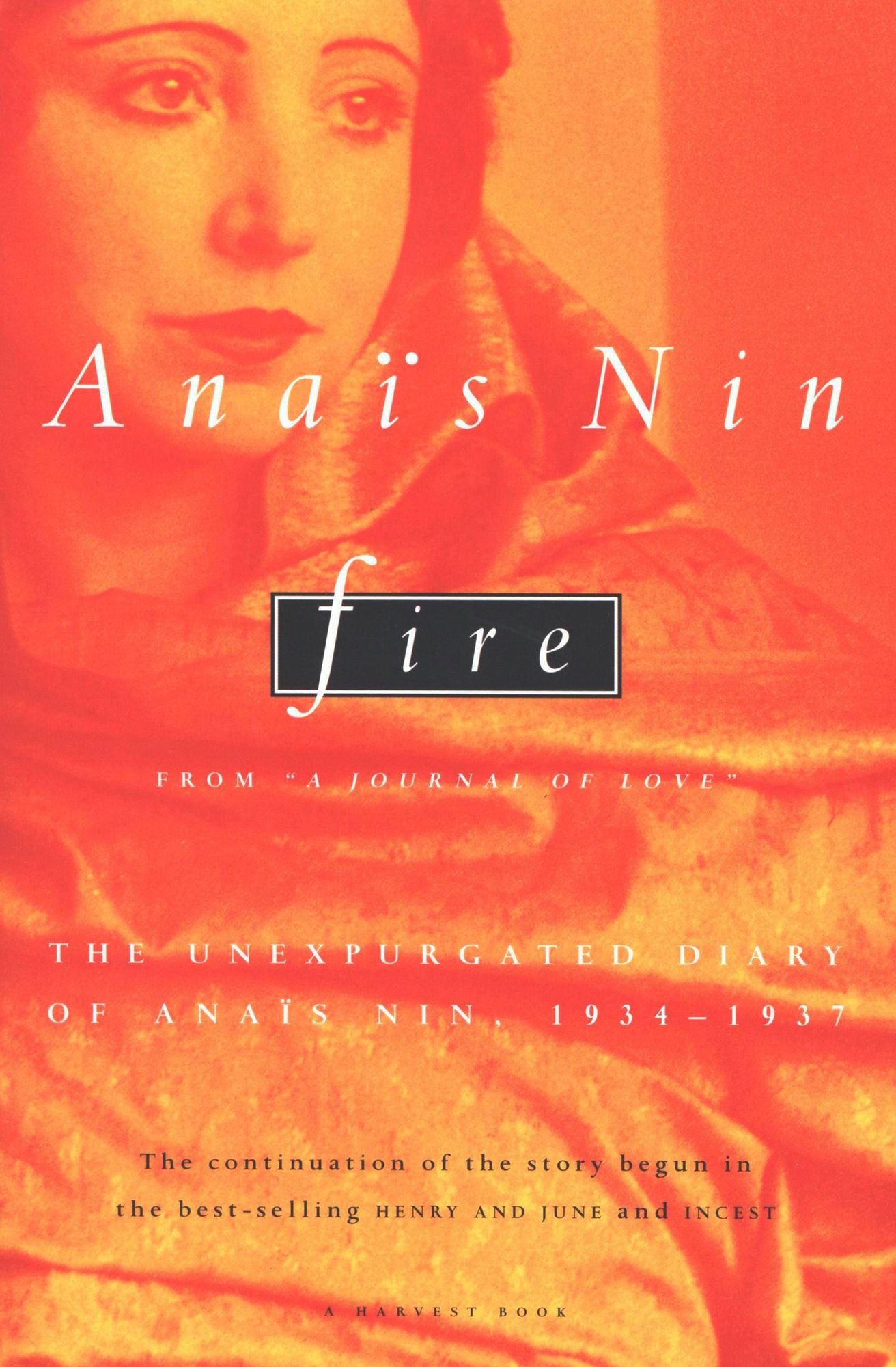 Fire: From "A Journal of Love" The Unexpurgated Diary of Anaïs Nin, 1934-1938