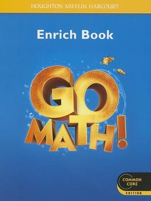 Houghton Mifflin Harcourt Go Math: Student Enrichment Workbook Grade K