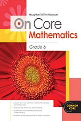 Houghton Mifflin Harcourt Math Common Core: Student Workbook Grade 6