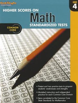 Higher Scores on Standardized Test for Math: Reproducible Grade 4