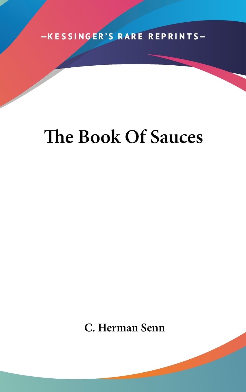 The Book of Sauces