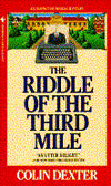 The Riddle of the Third Mile (Inspector Morse Series #6)
