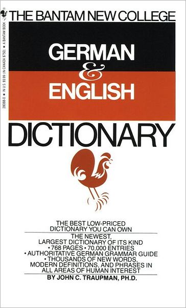 Bantam New College German/English Dictionary