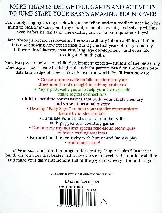 Baby Minds: Brain-Building Games Your Baby Will Love - Birth to Age Three