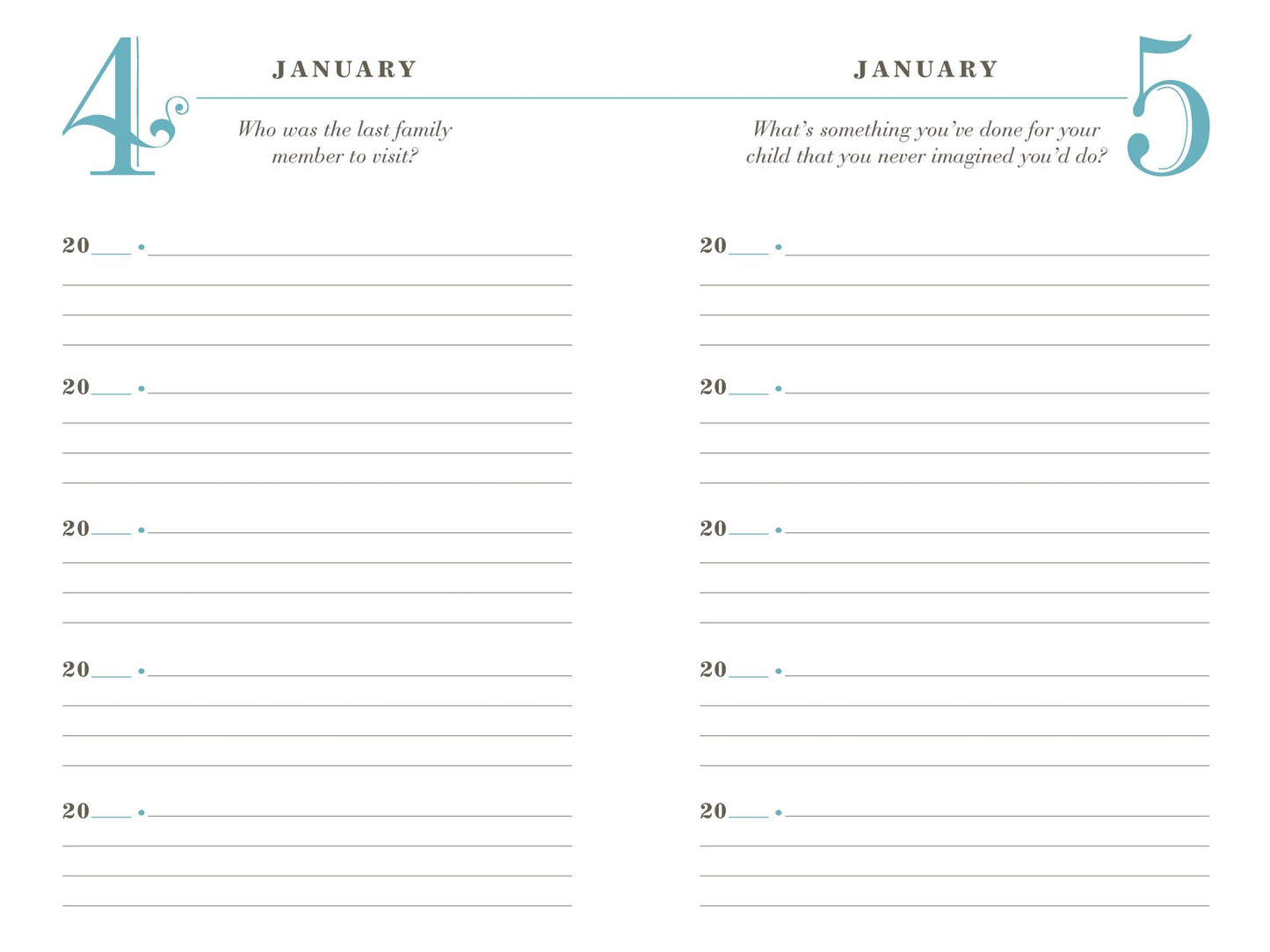 Q&A a Day for Moms: a 5-year Journal