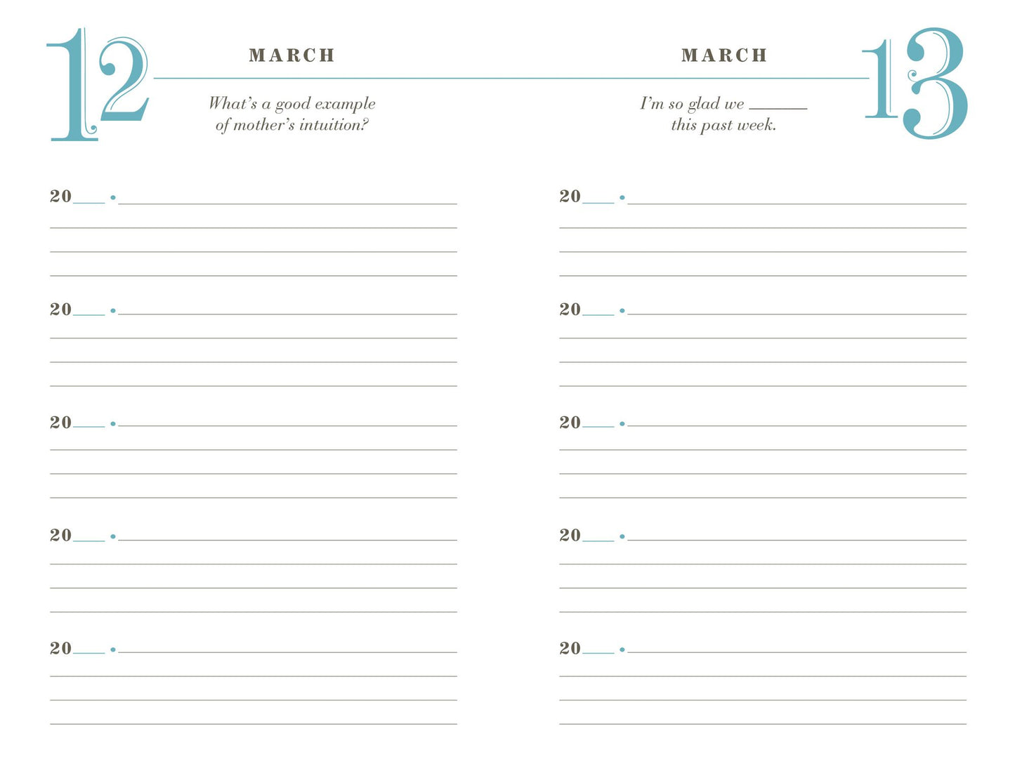 Q&A a Day for Moms: a 5-year Journal