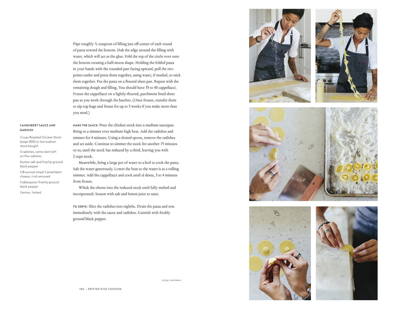 Kristen Kish Cooking: Recipes and Techniques