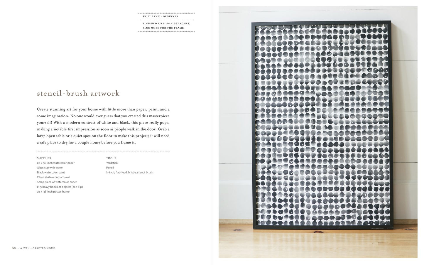 A Well-Crafted Home: Inspiration and 60 Projects for Personalizing Your Space