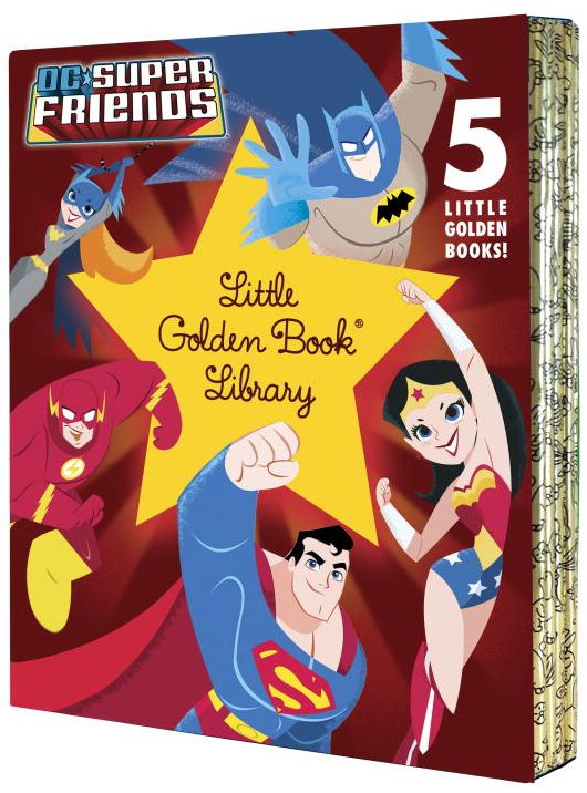 DC Super Friends Little Golden Book Library (DC Super Friends)