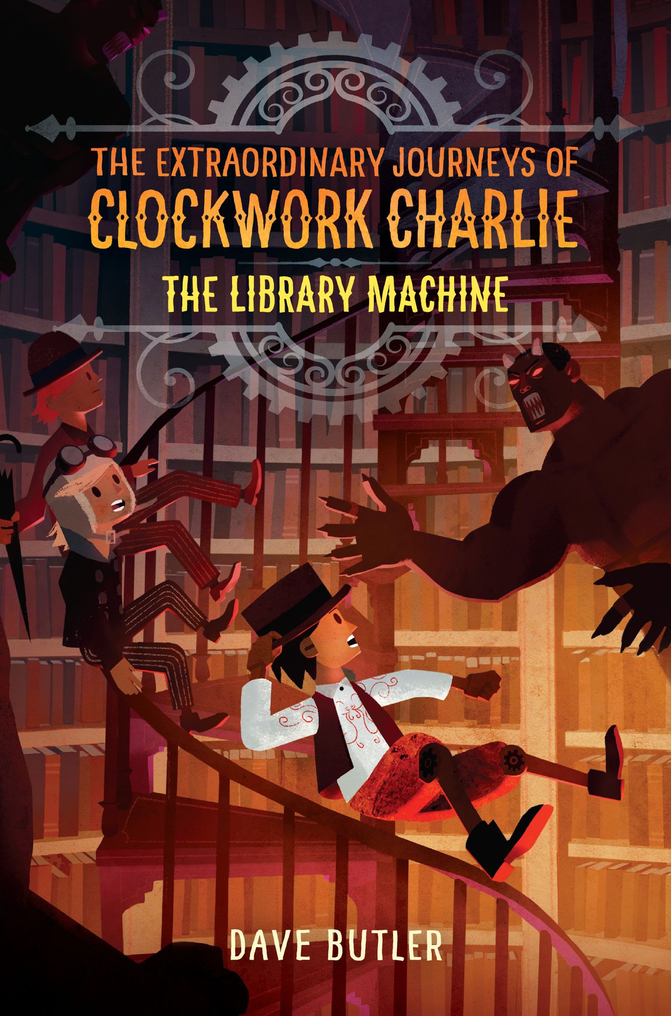 The Library Machine (The Extraordinary Journeys of Clockwork Charlie, Book 3)