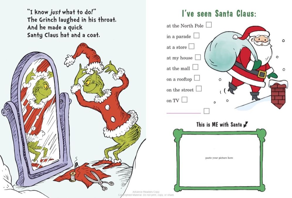My Book about Christmas by Me, Myself: With Some Help from the Grinch & Dr. Seuss