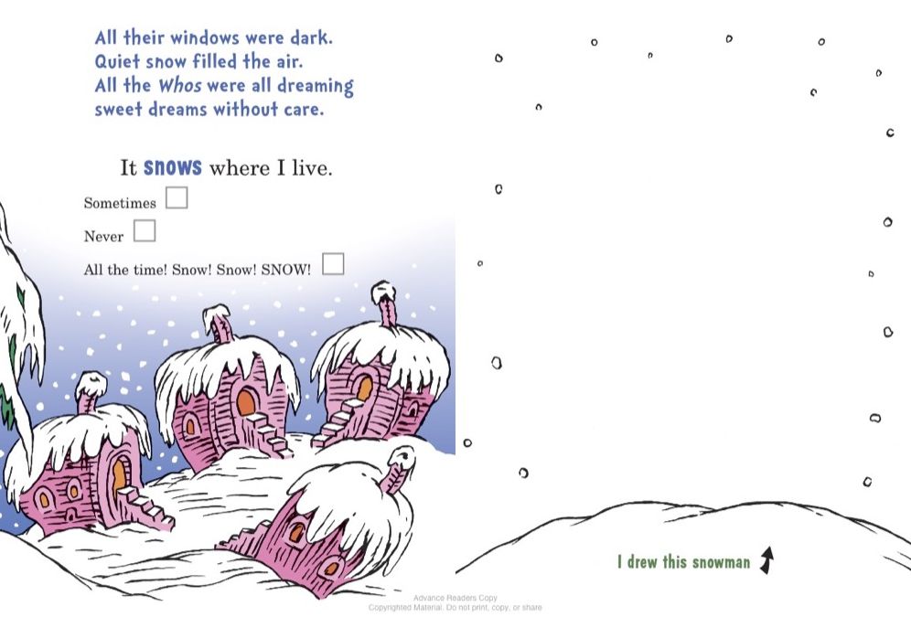 My Book about Christmas by Me, Myself: With Some Help from the Grinch & Dr. Seuss