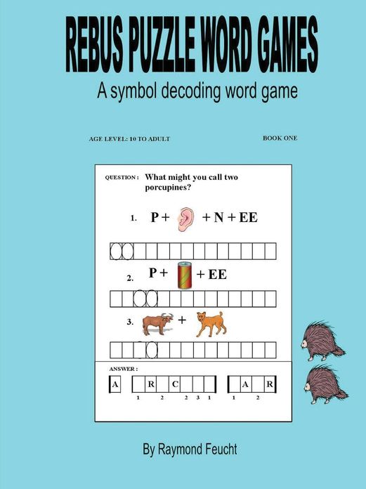 Rebus Puzzle Word Games ( Book One )