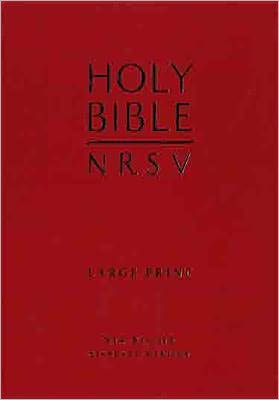 Large Print Bible-NRSV
