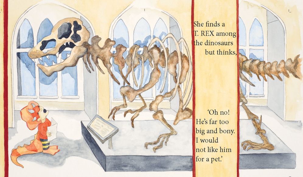 The Girl Who Really Really Really Loves Dinosaurs