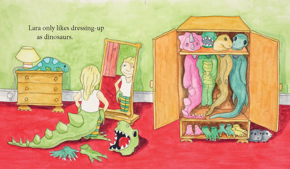The Girl Who Really Really Really Loves Dinosaurs