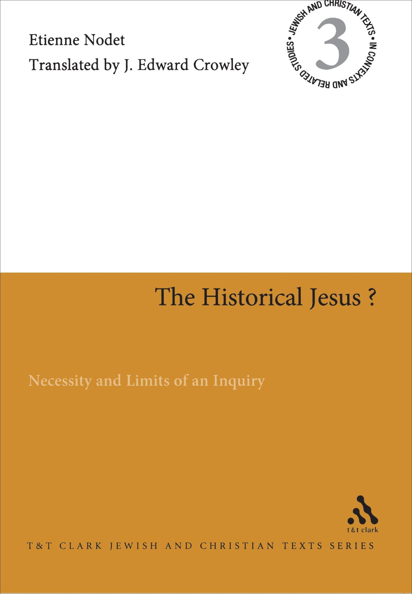 The Historical Jesus?: Necessity and Limits of an Inquiry