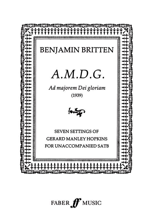 A.M.D.G. (Ad Majoram Dei Gloriam)