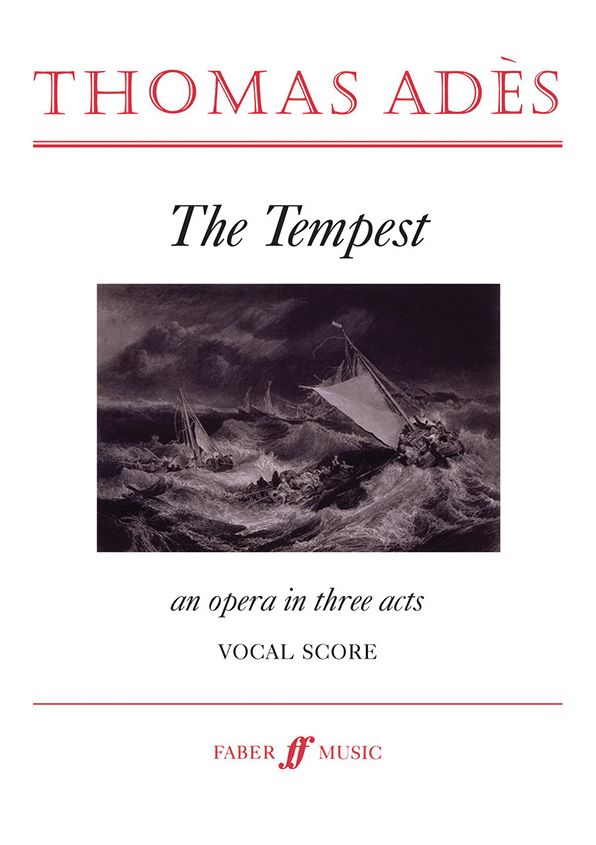 The Tempest: Vocal Score, Vocal Score