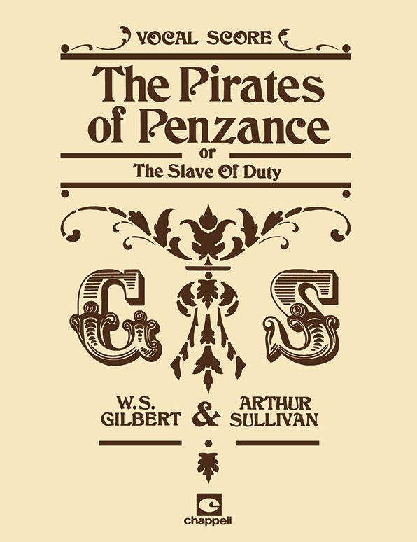 The Pirates of Penzance: Vocal Score, Vocal Score