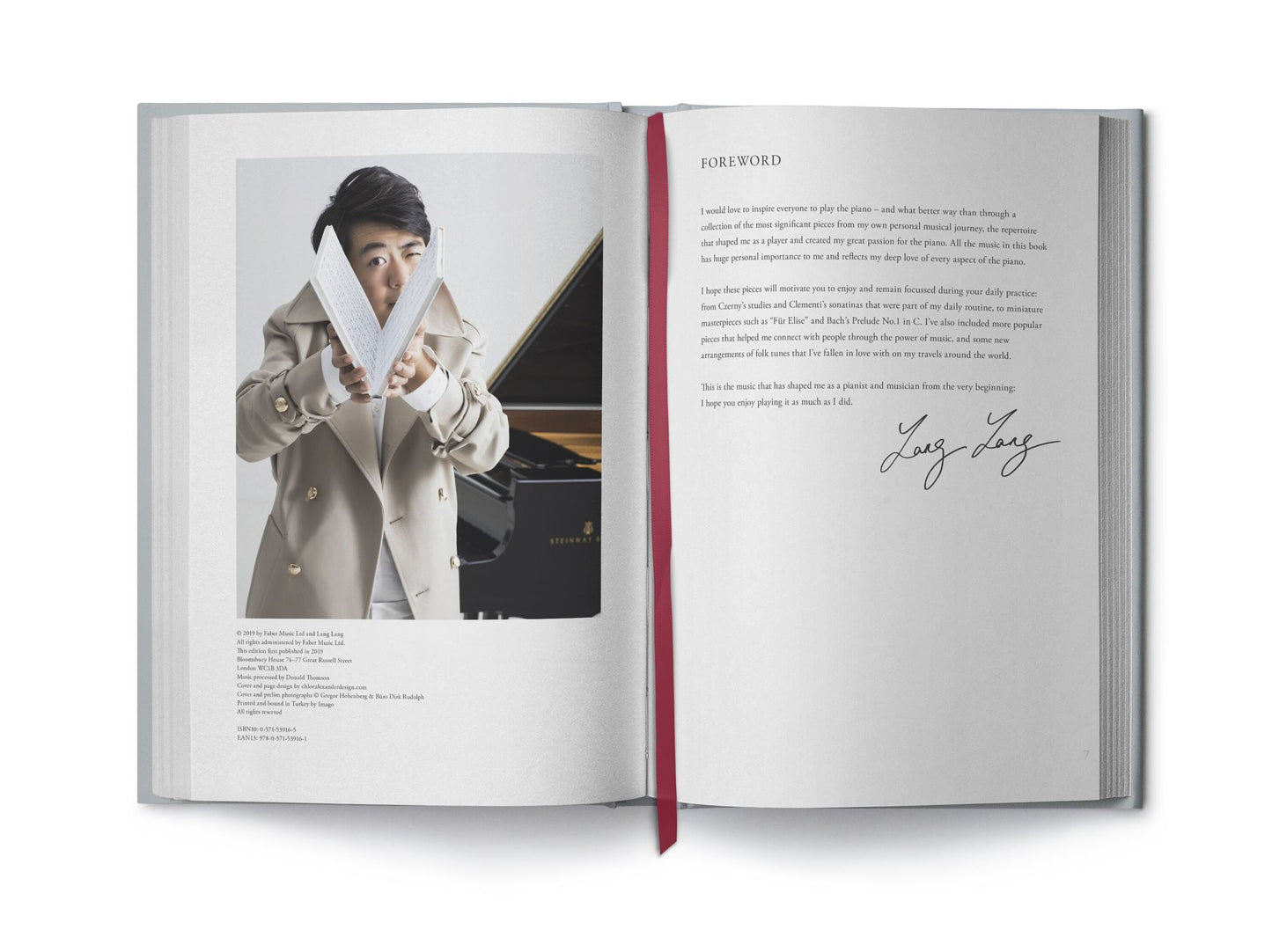 Lang Lang Piano Book