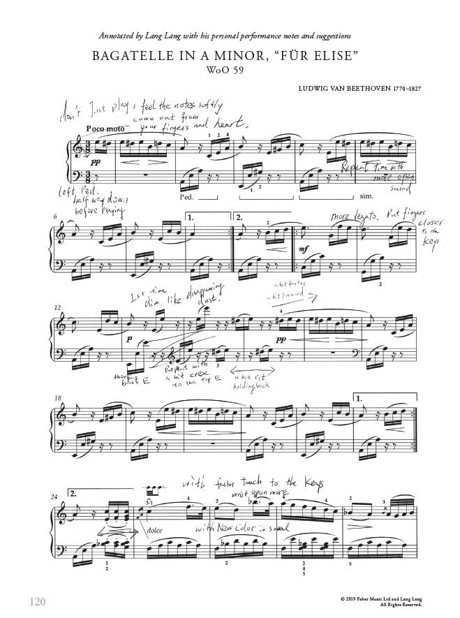 Lang Lang Piano Book