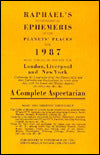 Raphael's Astronomical Ephemeris of the Planet's Places for 1987