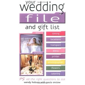 Your Wedding File and Gift List