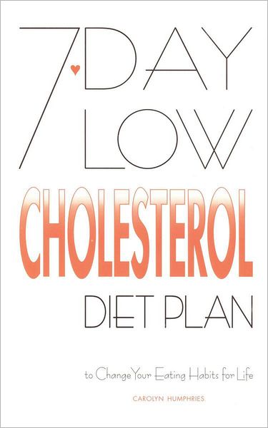7-Day Low Cholesterol Diet Plan