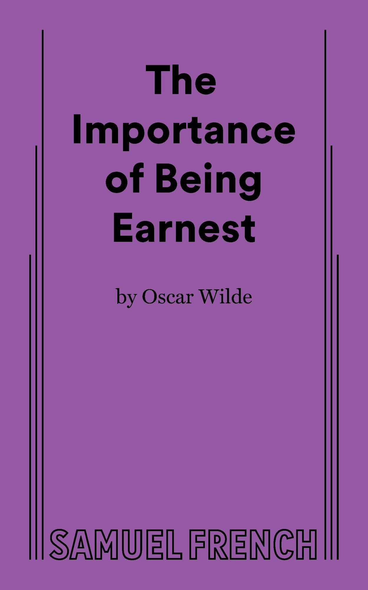 Importance Of Being Earnest, The (3 Act Version)