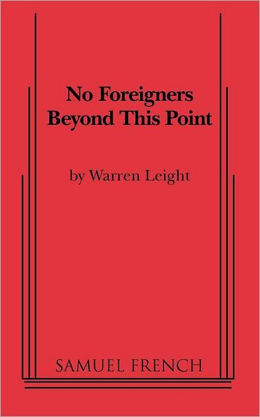 No Foreigners Beyond This Point