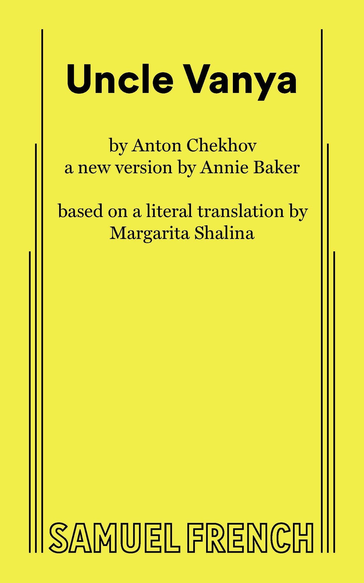 Uncle Vanya: A New Version by Annie Baker