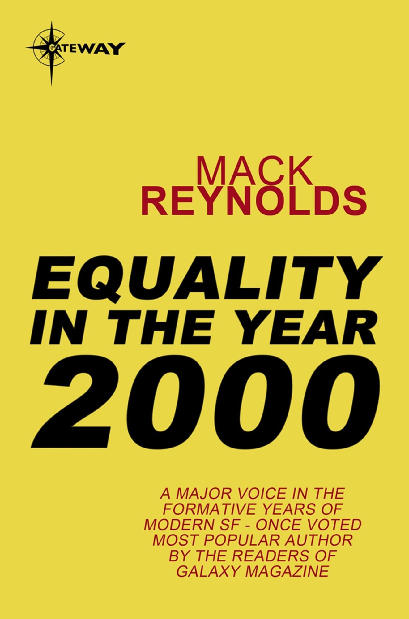 Equality In the Year 2000