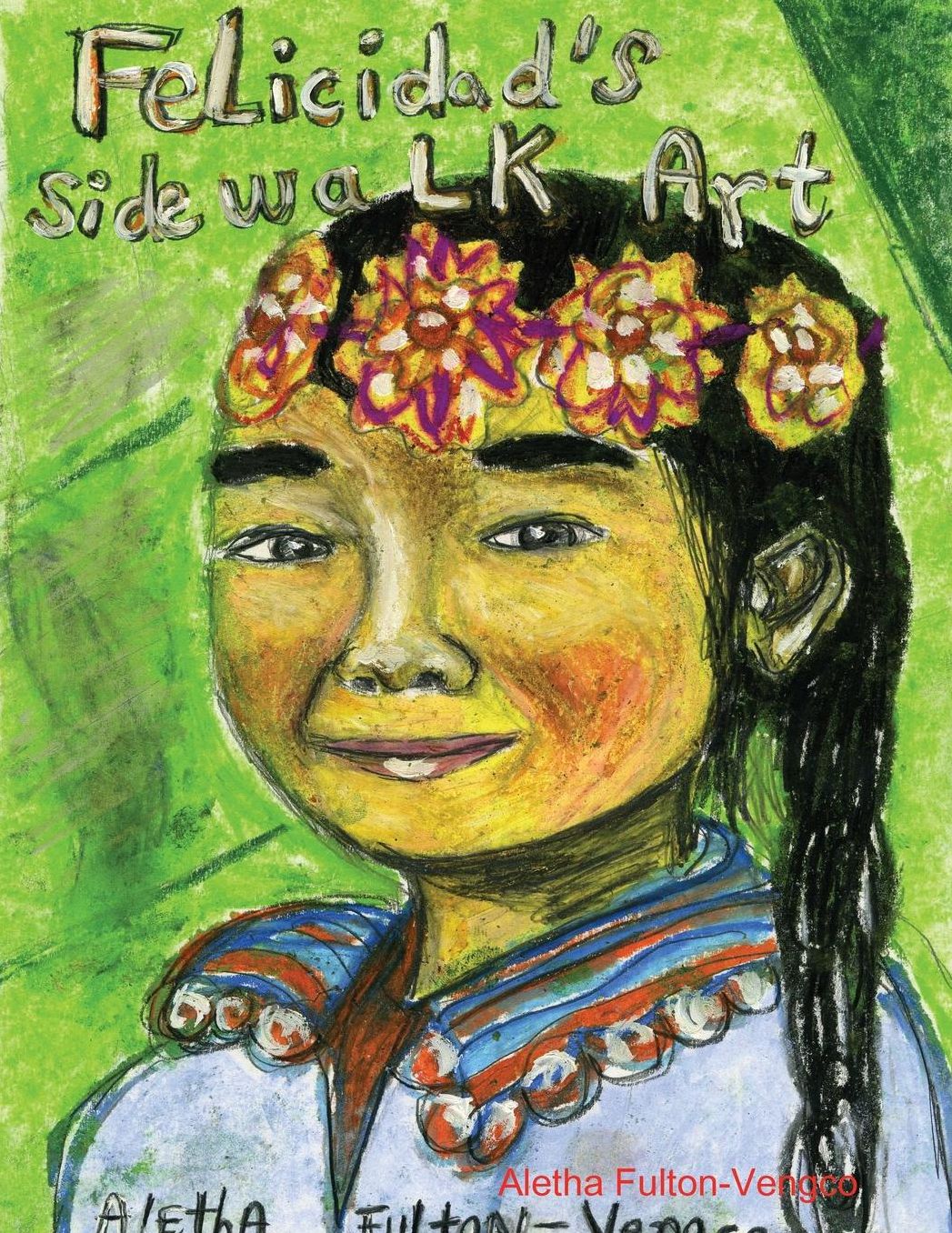 Felicidad's Sidewalk Art