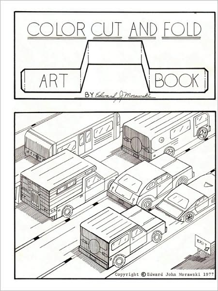Color Cut And Fold Art Book