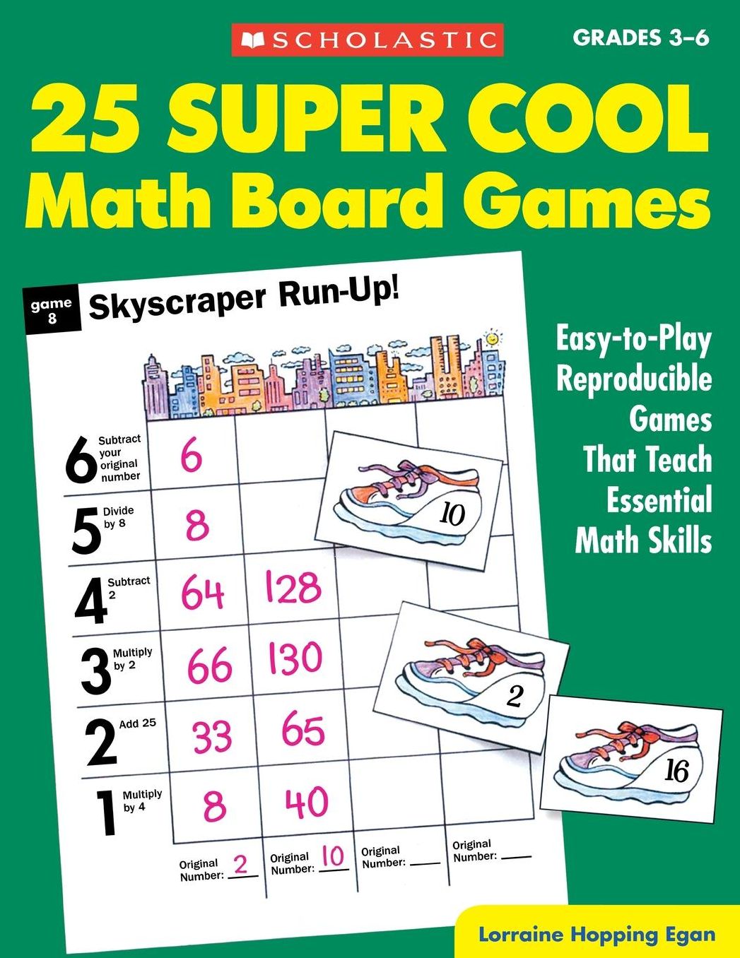 25 Super Cool Math Board Games: Easy-To-Play Reproducible Games That Teach Essential Math Skills