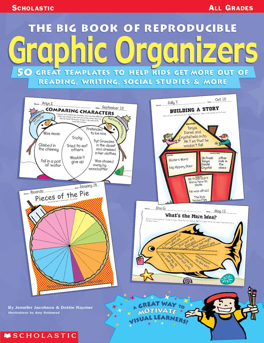 Big Book of Reproducible Graphic Organizers: 50 Great Templates to Help Kids Get More Out of Reading
