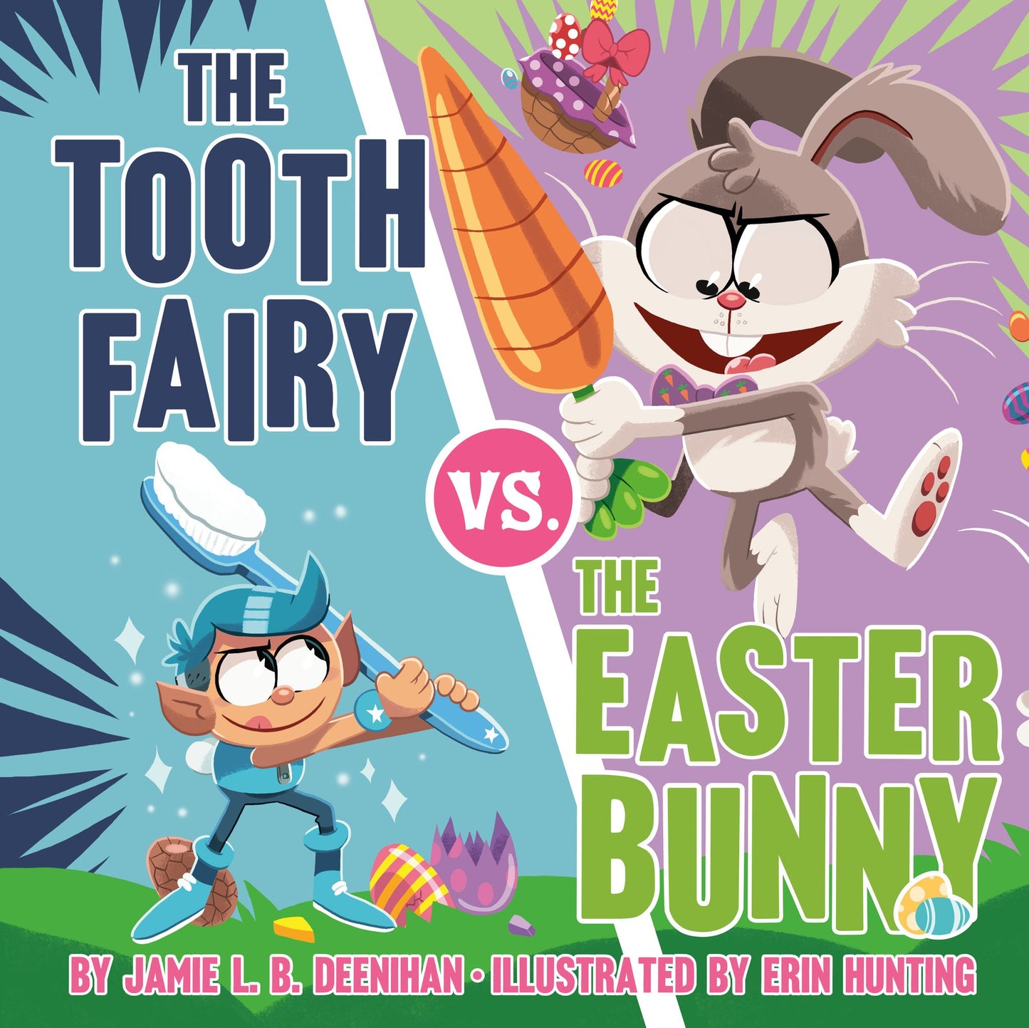 The Tooth Fairy Vs. the Easter Bunny