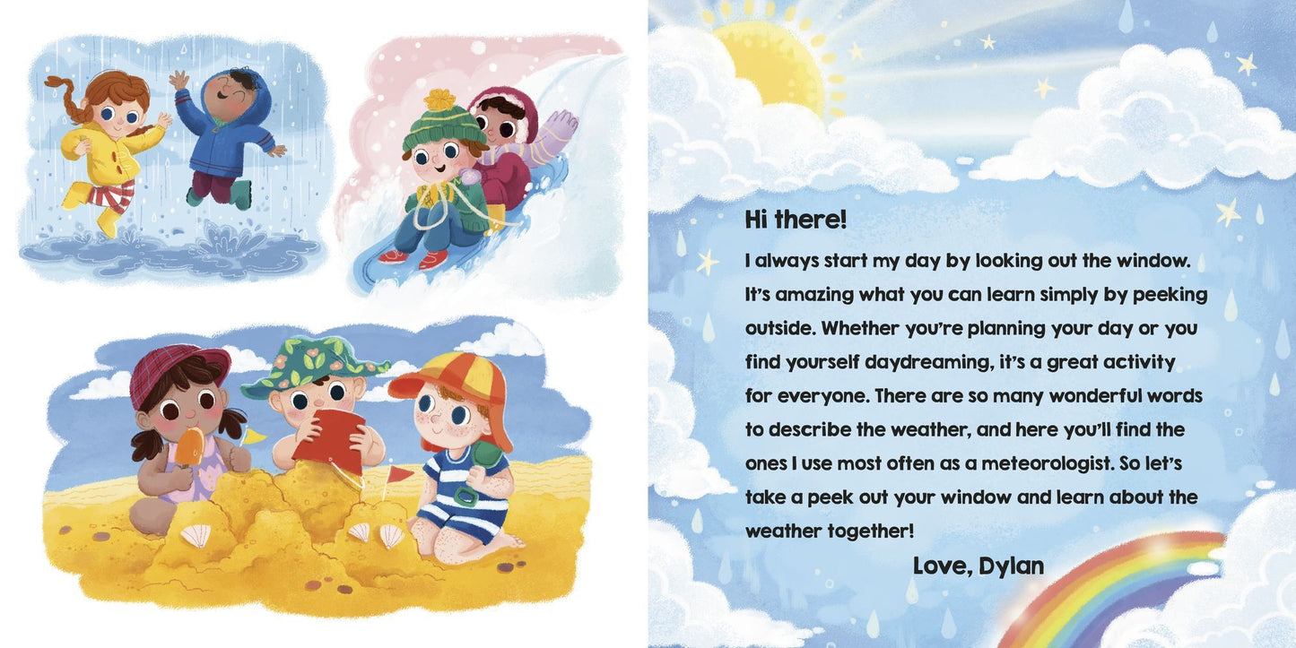 A Peek Out Your Window: My First Book of Weather: A Lift-the-Flap Book