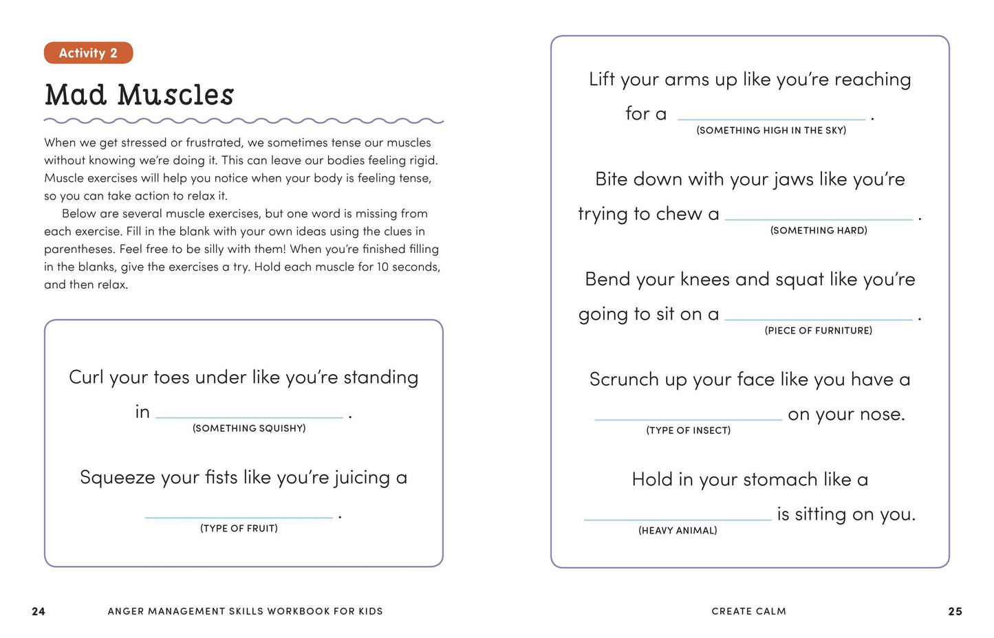 Anger Management Skills Workbook for Kids: 40 Awesome Activities to Help Children Calm Down, Cope, and Regain Control