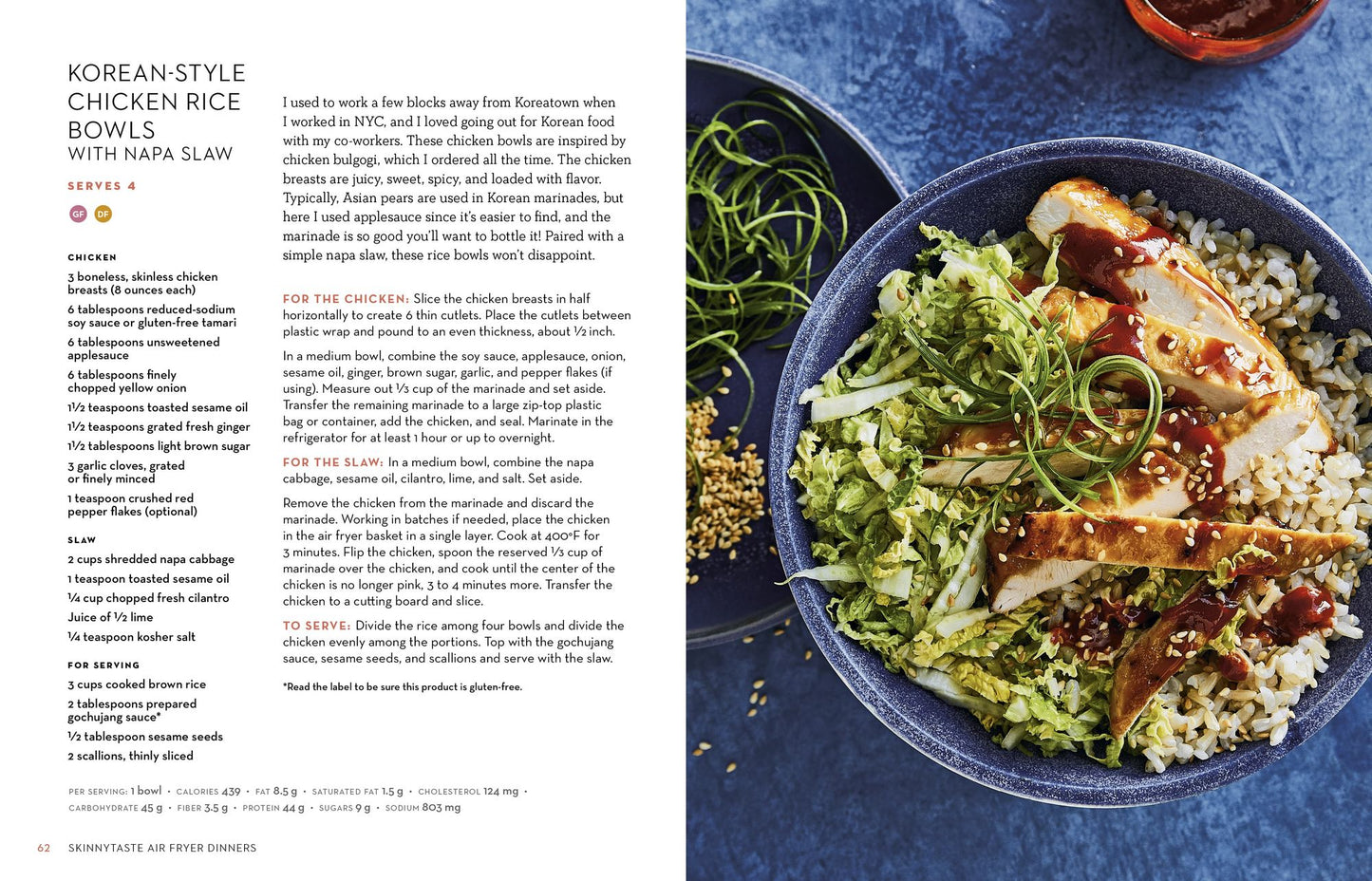 Skinnytaste Air Fryer Dinners: 75 Healthy Recipes for Easy Weeknight Meals: A Cookbook