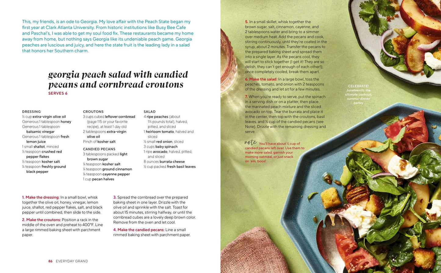 Everyday Grand: Soulful Recipes for Celebrating Life's Big and Small Moments: A Cookbook
