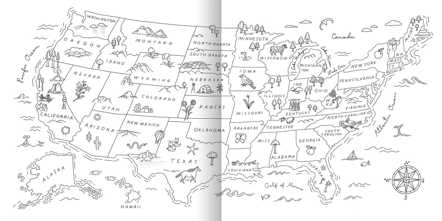 Road Trip!: Coloring Book