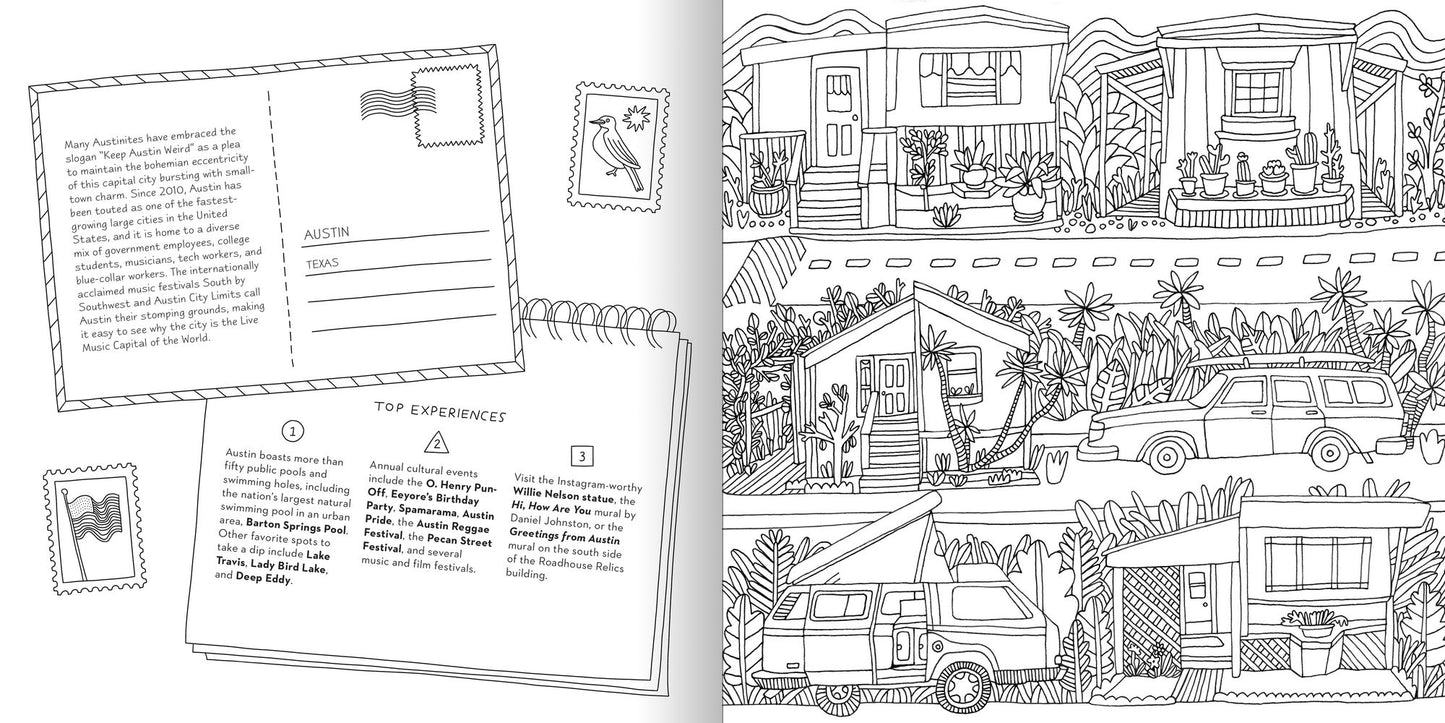 Road Trip!: Coloring Book