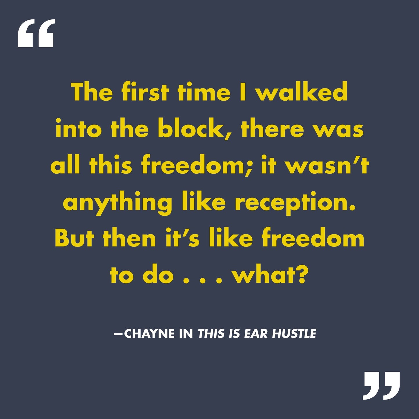 This Is Ear Hustle: Unflinching Stories of Everyday Prison Life