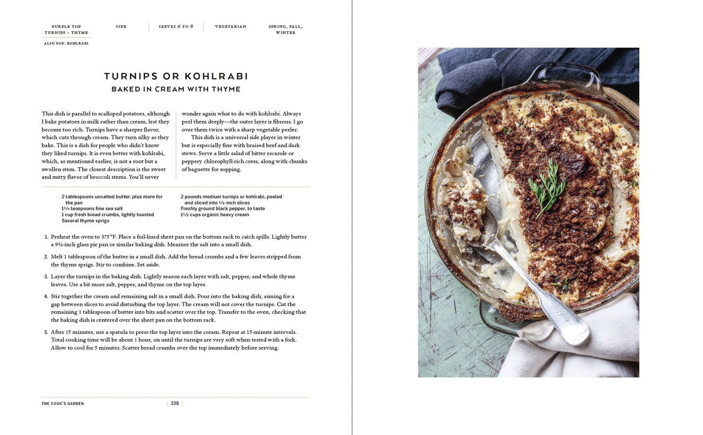 The Cook's Garden: A Gardener's Guide to Selecting, Growing, and Savoring the Tastiest Vegetables of Each Season